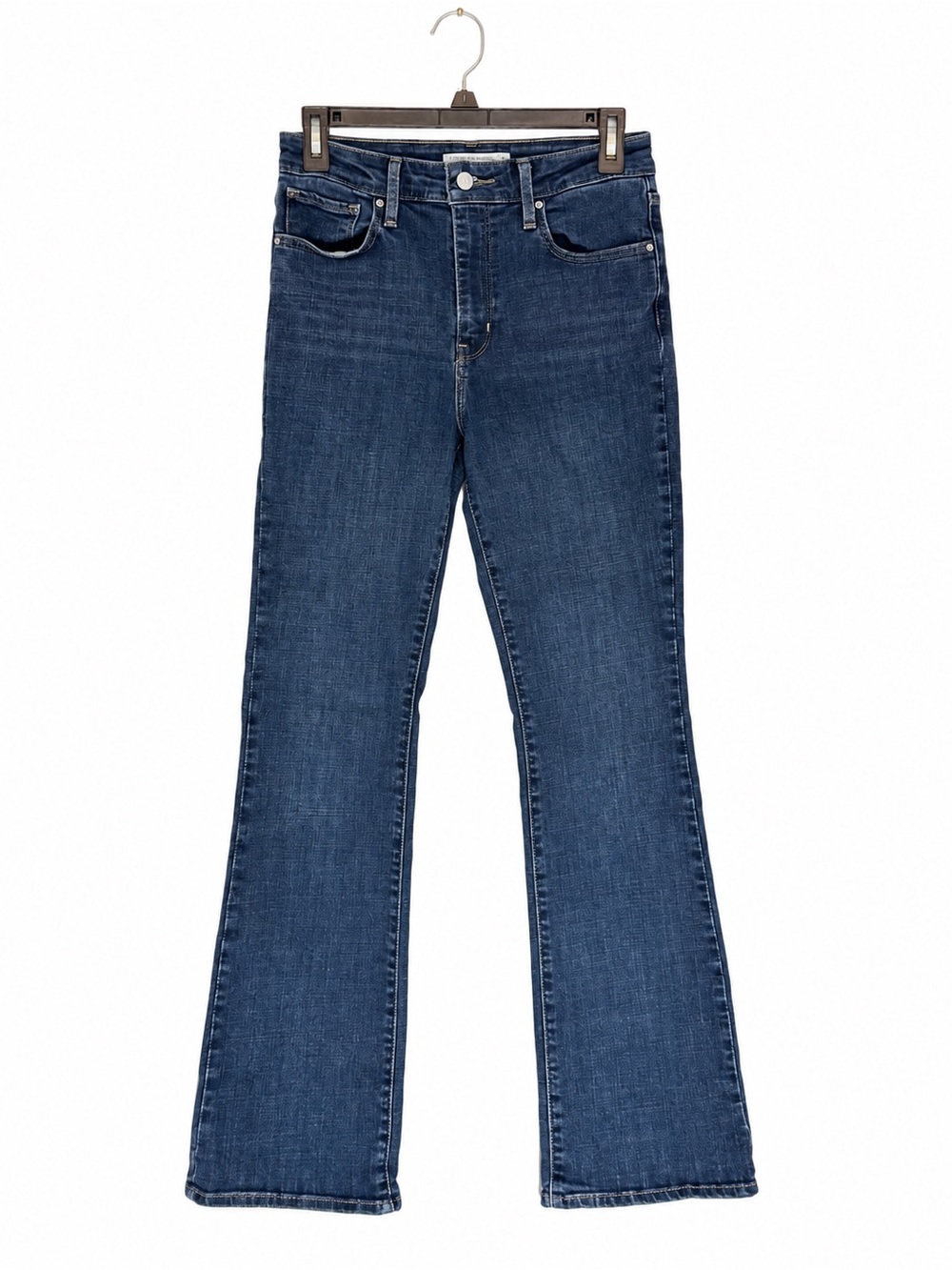 Levi’s 725 High Rise Bootcut Jeans 29 Dark Wash Stretch Denim